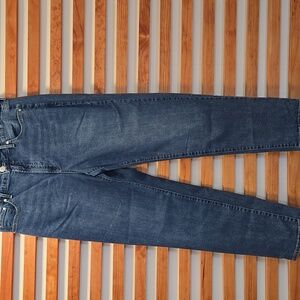 Seven7 Jeans: High Rise Vintage;  Women Size 16 Stretch Denim Blue